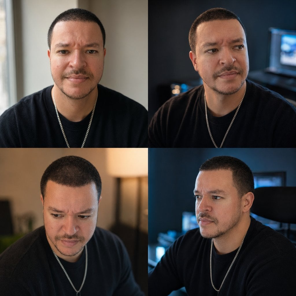 Retrato Profissional em 4 Ângulos